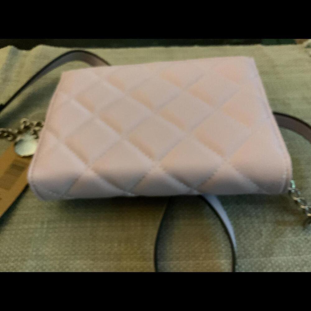 Steve Madden Gentle Lavender Quilted Crossbody Purse - Picture 12 of 12